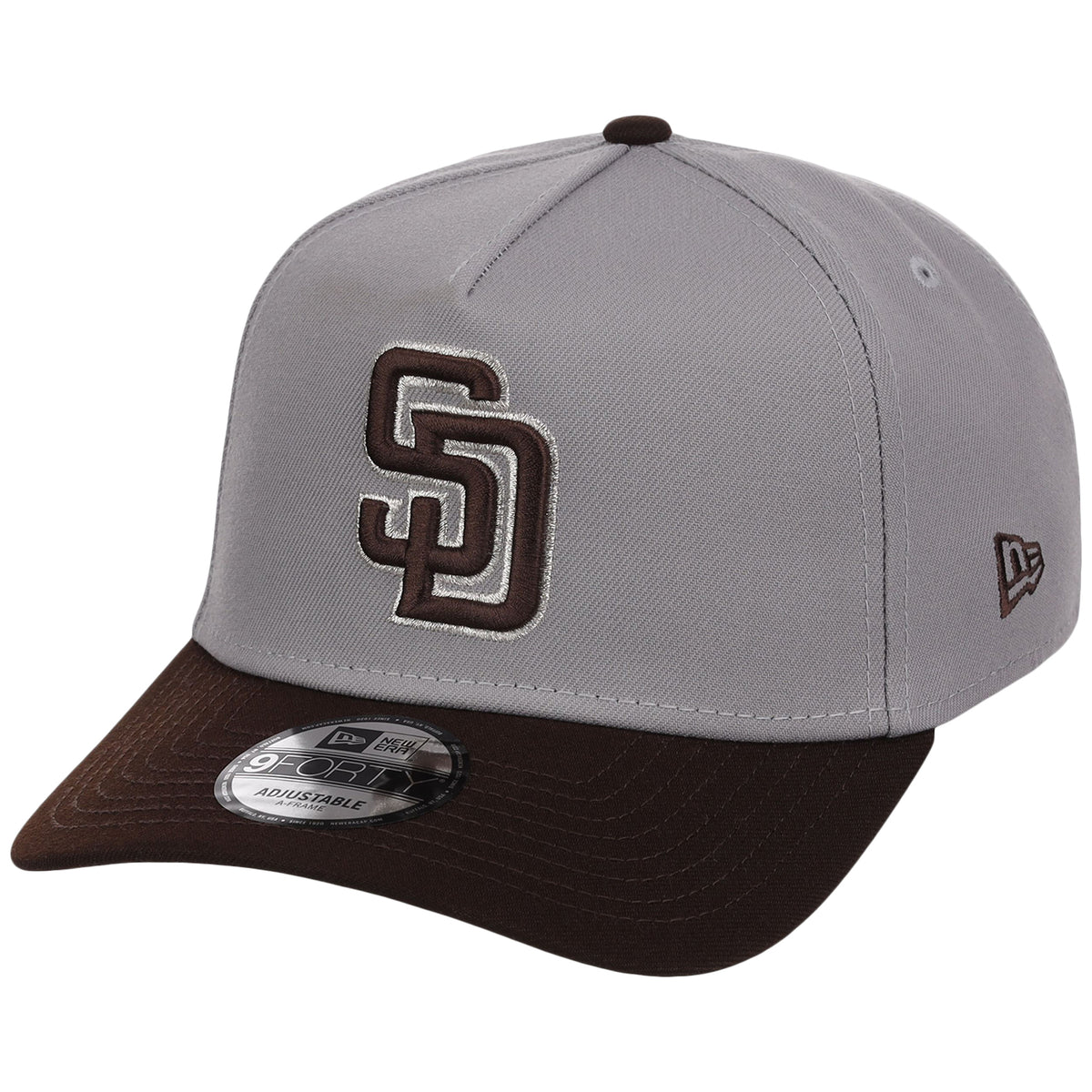 San Diego Padres MLB Gray OTC FASHION CORE New Era 9FORTY A-Frame