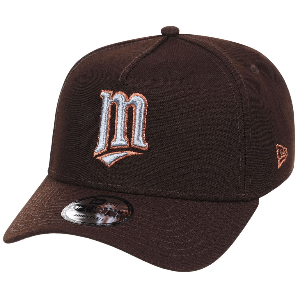 Minnesota Twins MLB Frosted Bark New Era 9FORTY A-Frame