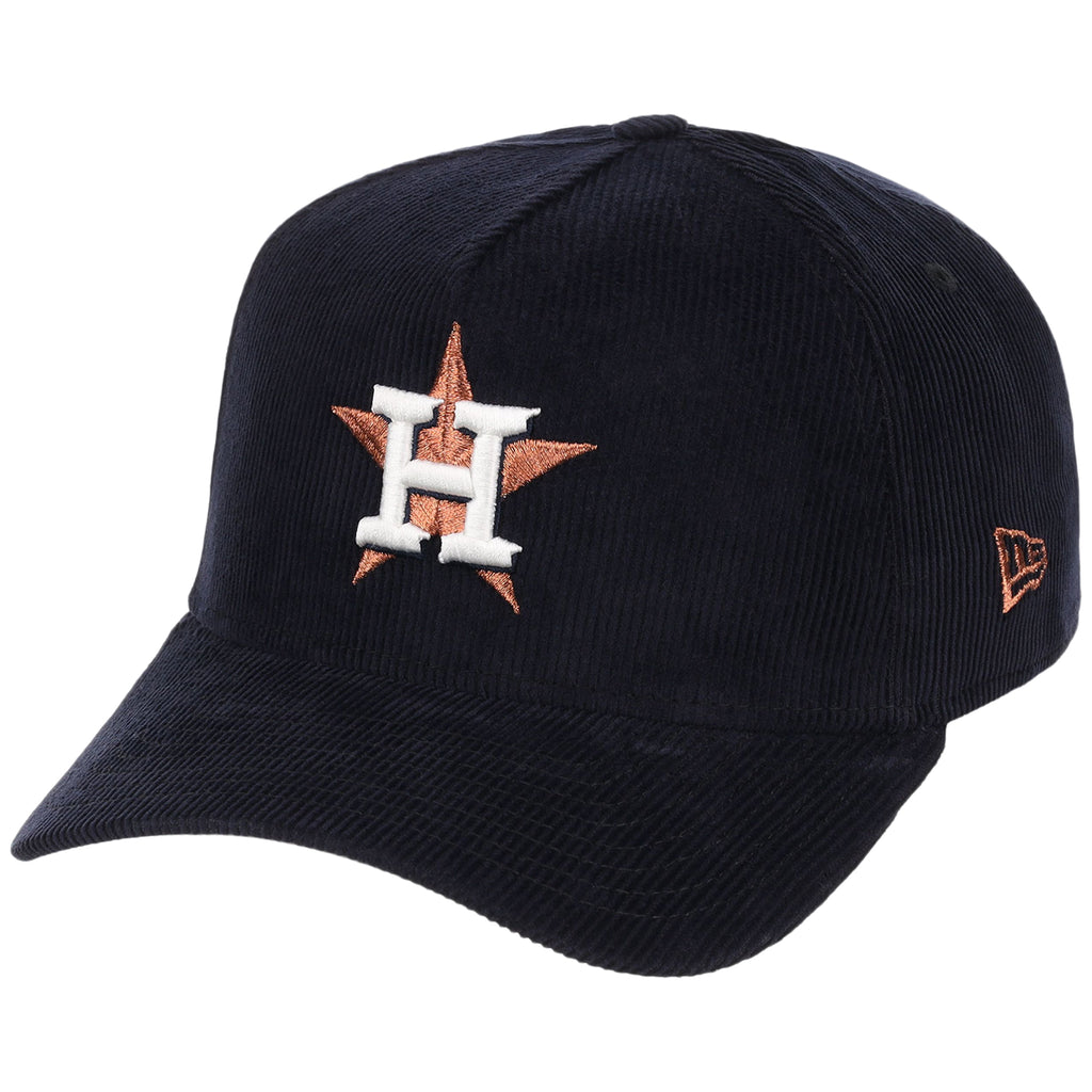 Houston Astros MLB Navy Cord FASHION CORE New Era 9FORTY A-Frame
