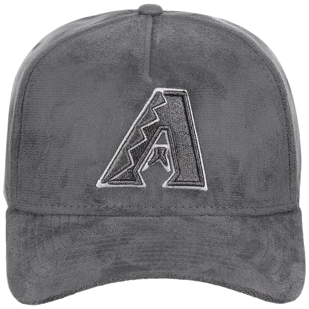 Arizona Diamondbacks MLB Gray x Suede FASHION CORE New Era 9FORTY A-Frame