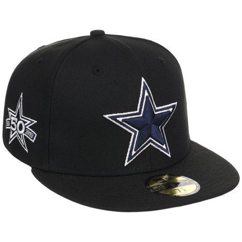 Dallas Cowboys NFL Black Dome New Era 59FIFTY