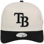 Tampa Bay Rays Women's New Era 9FORTY Chrome x Black A-Frame