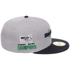 Seattle Seahawks Seattle Variety Pack New Era 59FIFTY (Gray/Navy)