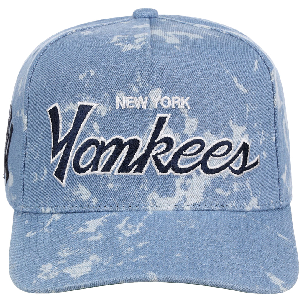 New York Yankees MLB Acid Wash Mitchell & Ness Pro Pinch
