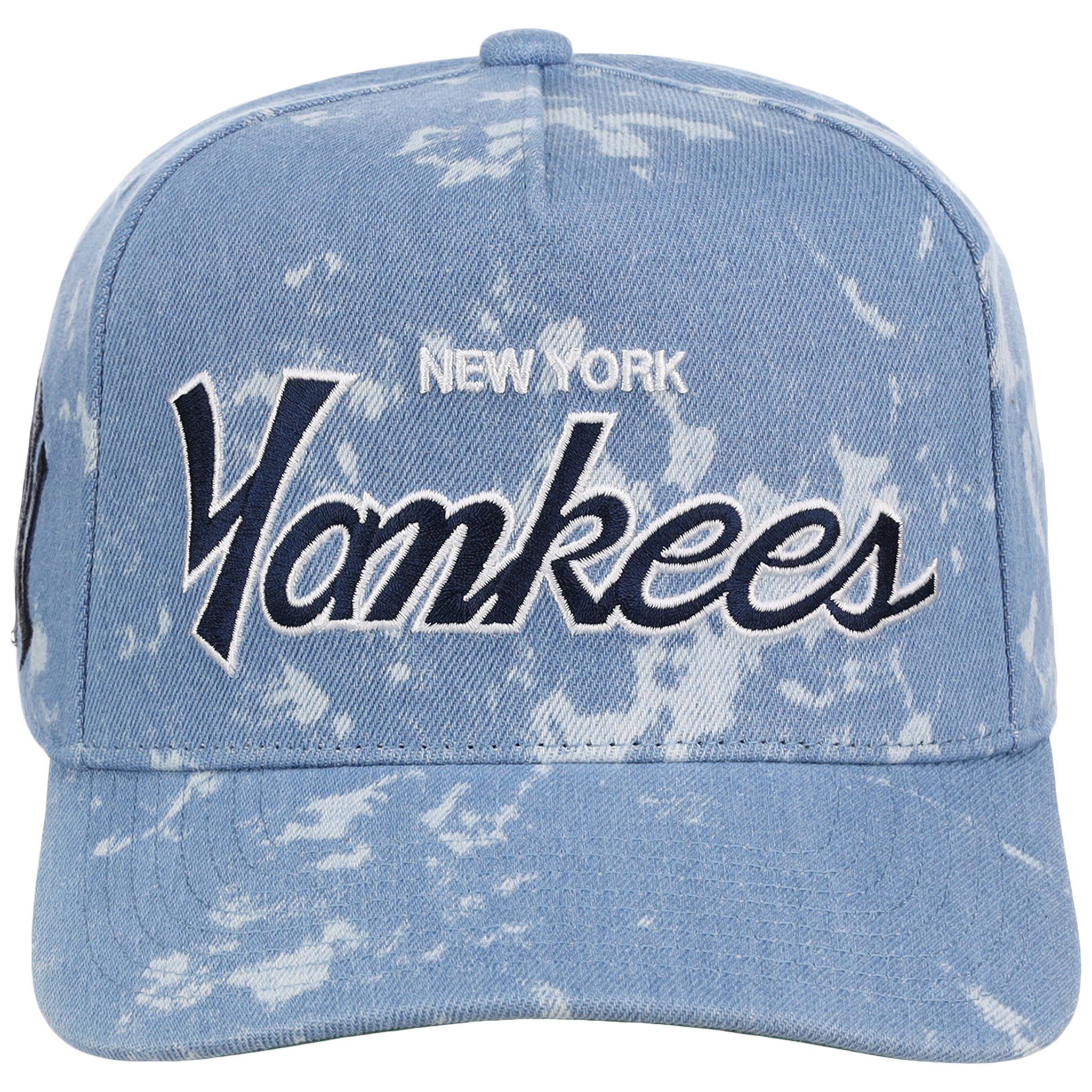 New York Yankees MLB Acid Wash Mitchell & Ness Pro Pinch