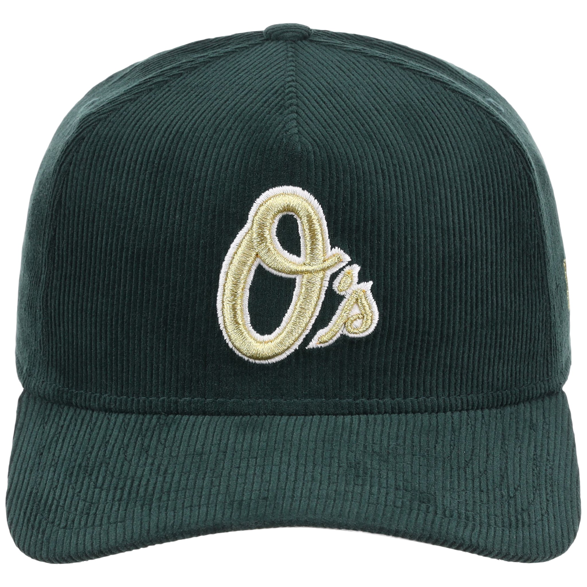 Baltimore Orioles MLB Dark Green Cord FASHION CORE New Era 9FORTY A-Frame