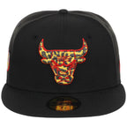 Chicago Bulls Worm Hair New Era 59FIFTY
