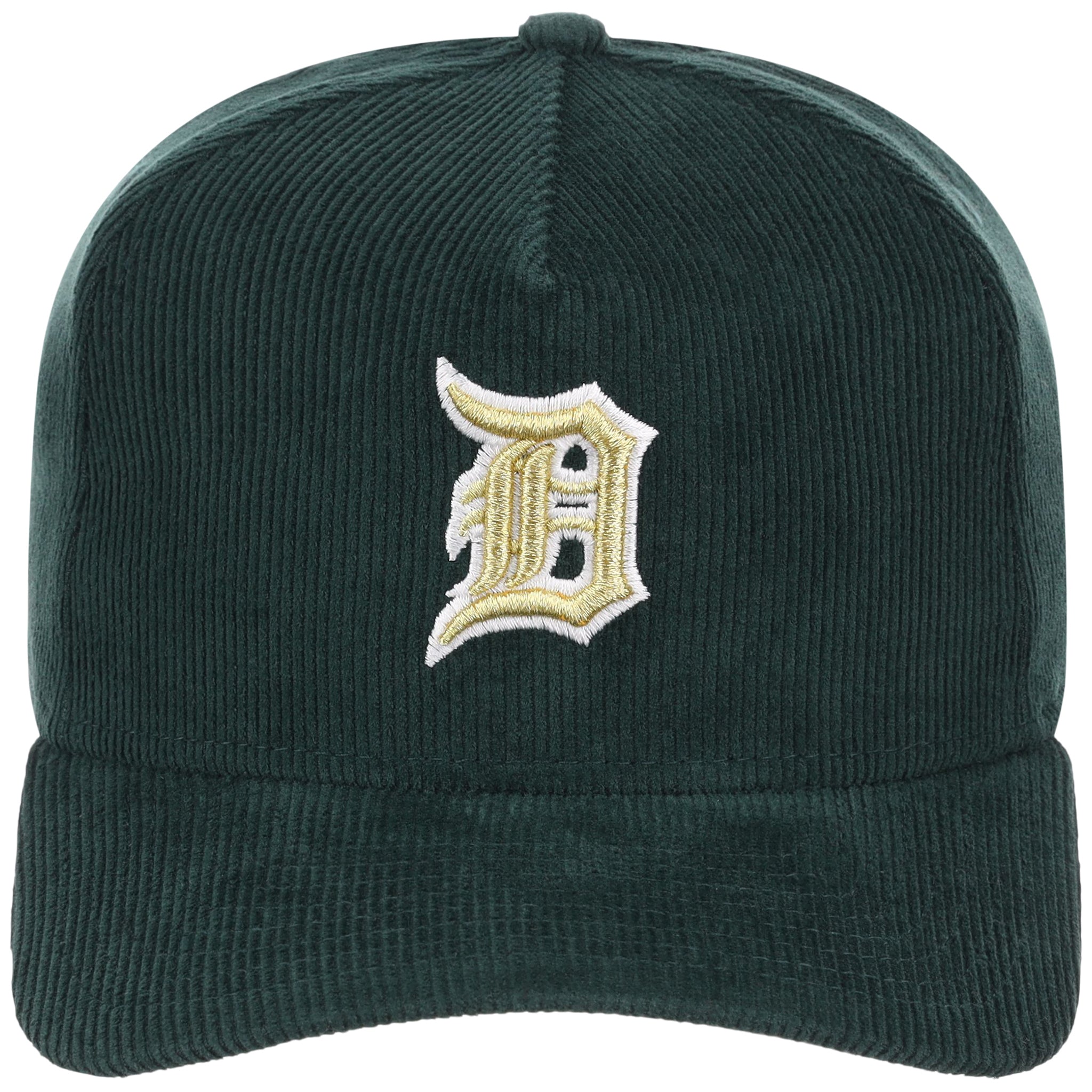 Detroit Tigers MLB Dark Green Cord FASHION CORE New Era 9FORTY A-Frame