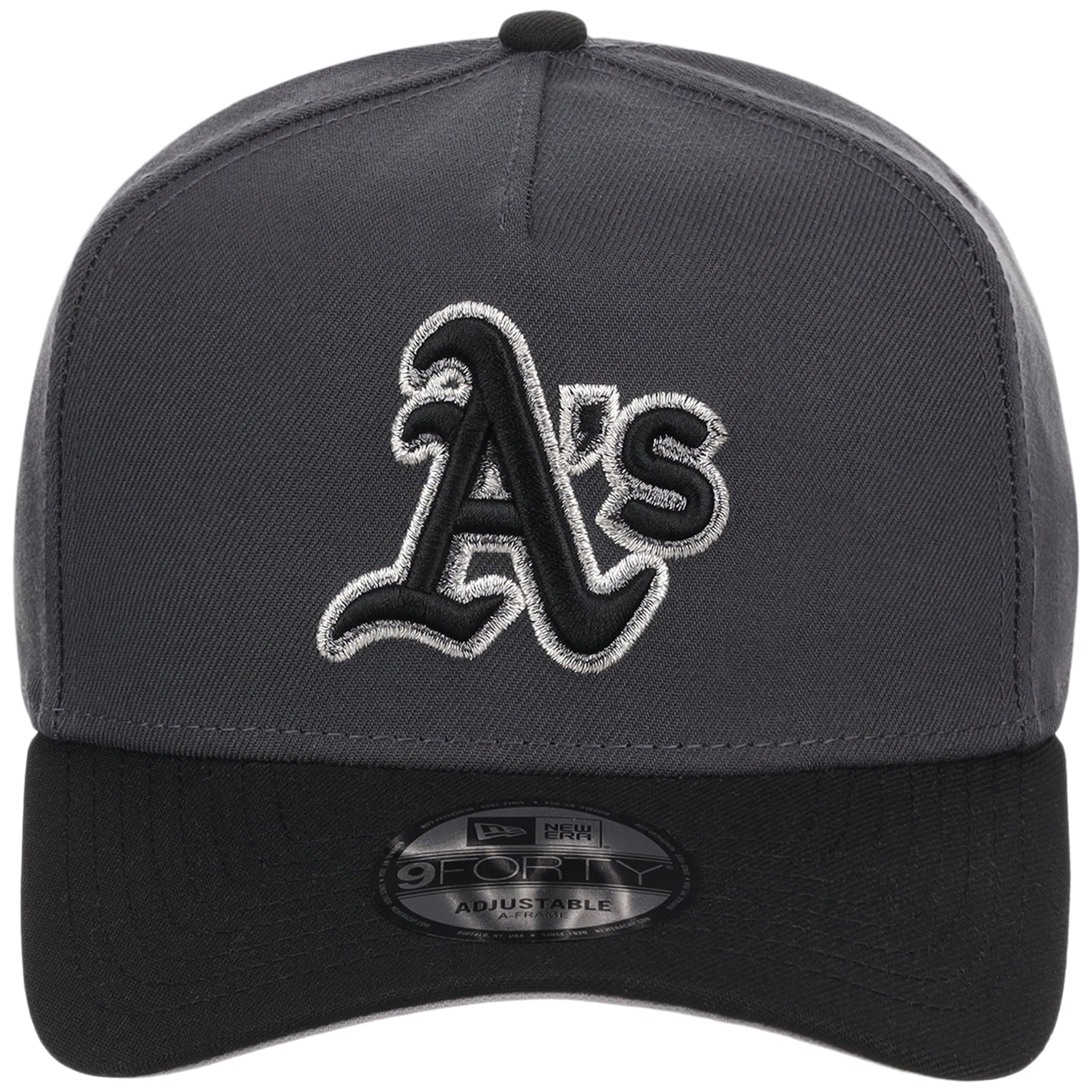 Oakland Athletics MLB Graphite x Black FASHION CORE New Era 9FORTY A-Frame