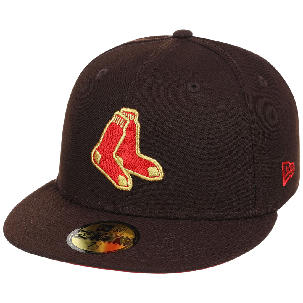 Boston Red Sox MLB Burnt Wood x Red New Era 59FIFTY – 4