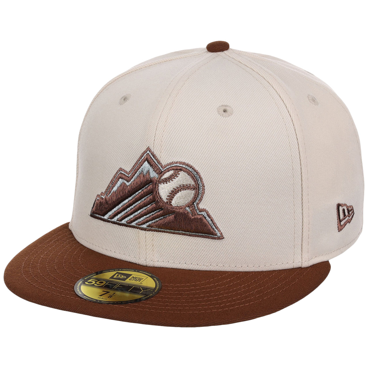 Colorado Rockies MLB Auburn Cream New Era 59FIFTY