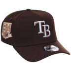 Tampa Bay Rays MLB Frosted Bark New Era 9FORTY A-Frame