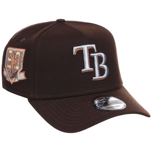 Tampa Bay Rays MLB Frosted Bark New Era 9FORTY A-Frame