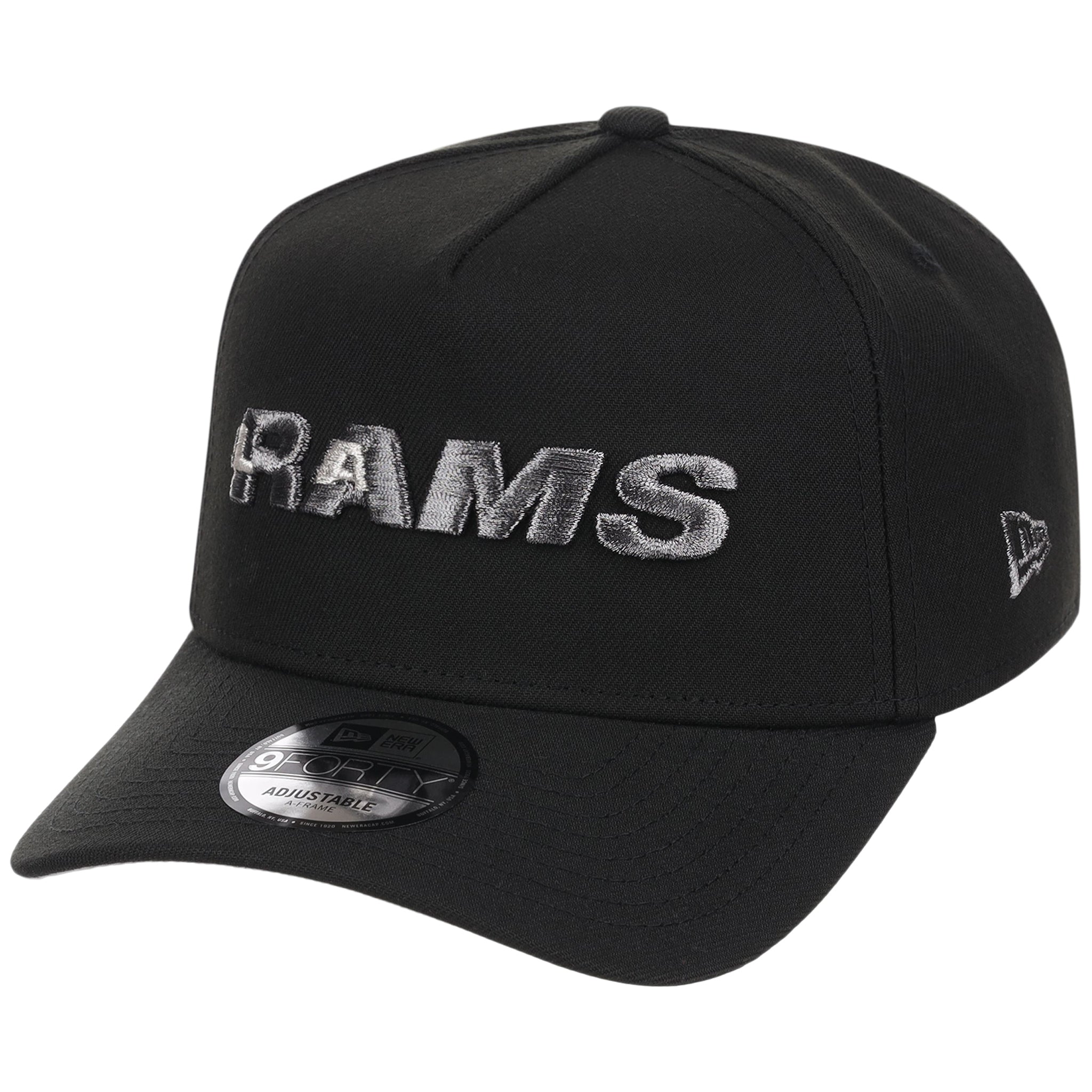 Los Angeles Rams NFL Liquid Titanium New Era 9FORTY