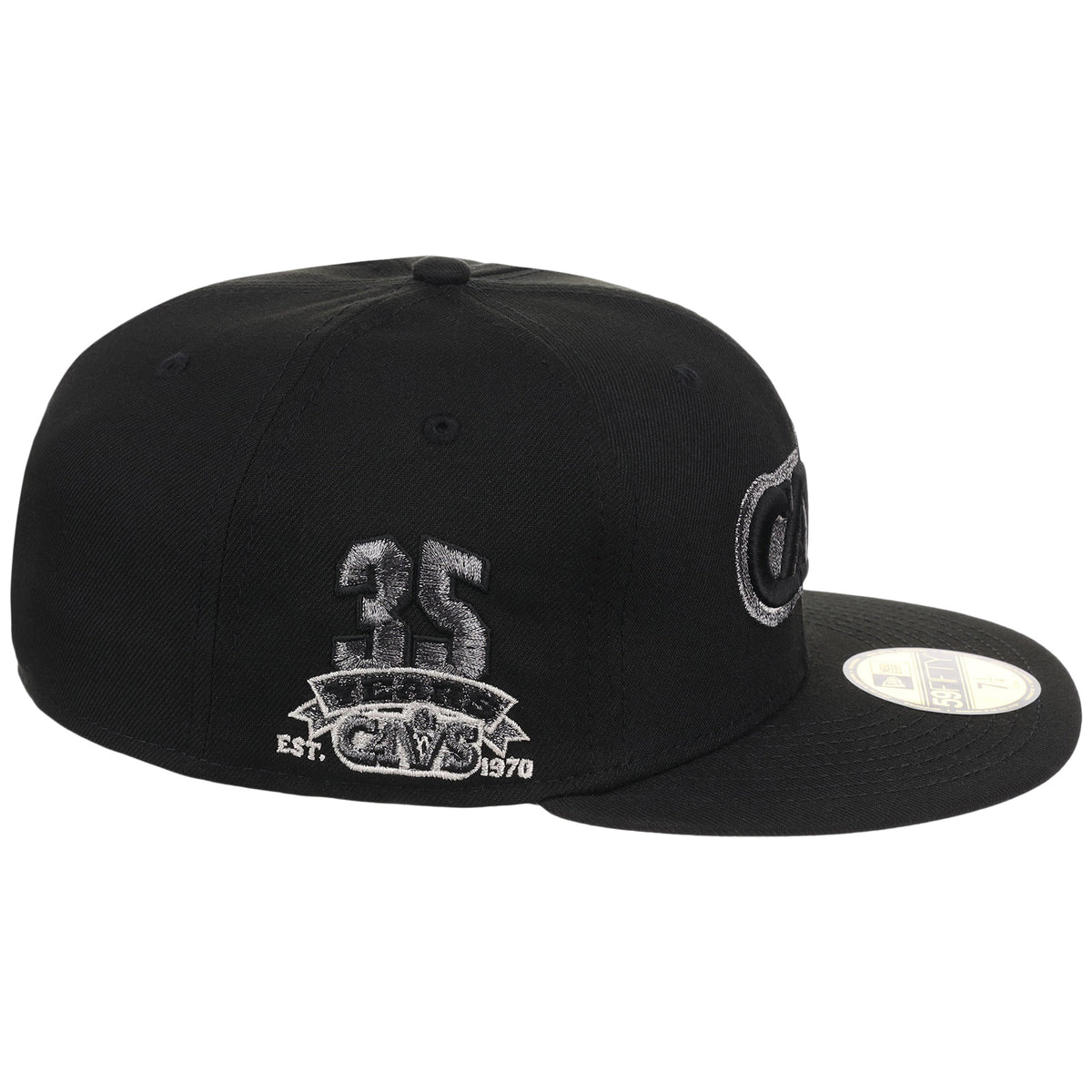 Cleveland Cavaliers NBA Liquid Titanium New Era 59FIFTY