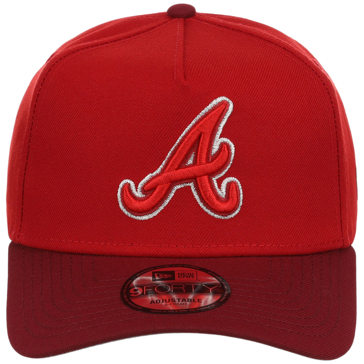Atlanta Braves MLB Red x Cardinal FASHION CORE New Era 9FORTY A-Frame