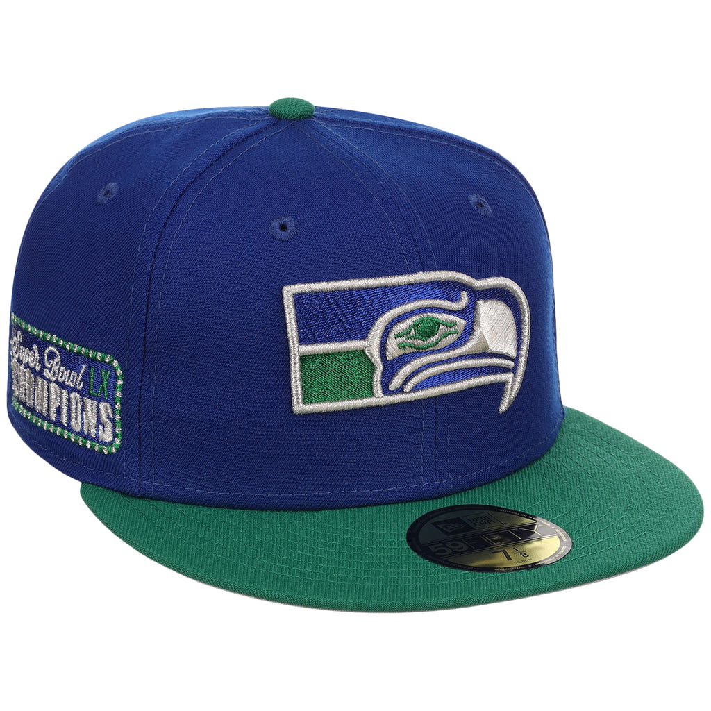 Seattle Seahawks Seattle Variety Pack New Era 59FIFTY (Royal/Kelly Green)