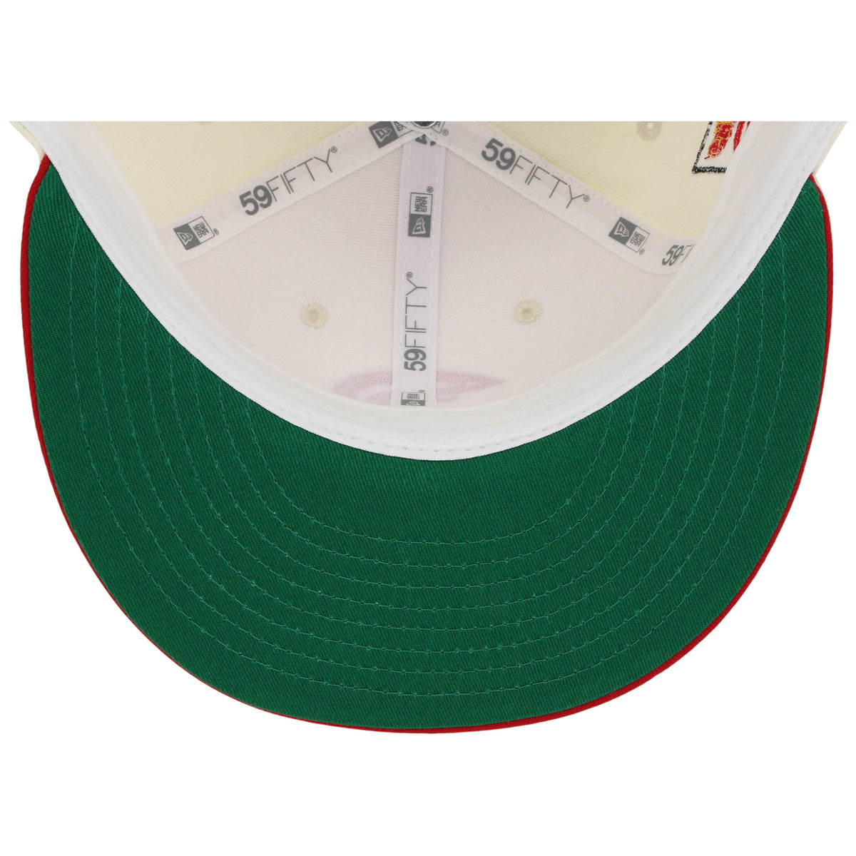 Atlanta Hawks NBA Chrome OTC New Era 59FIFTY (Chrome/Red)