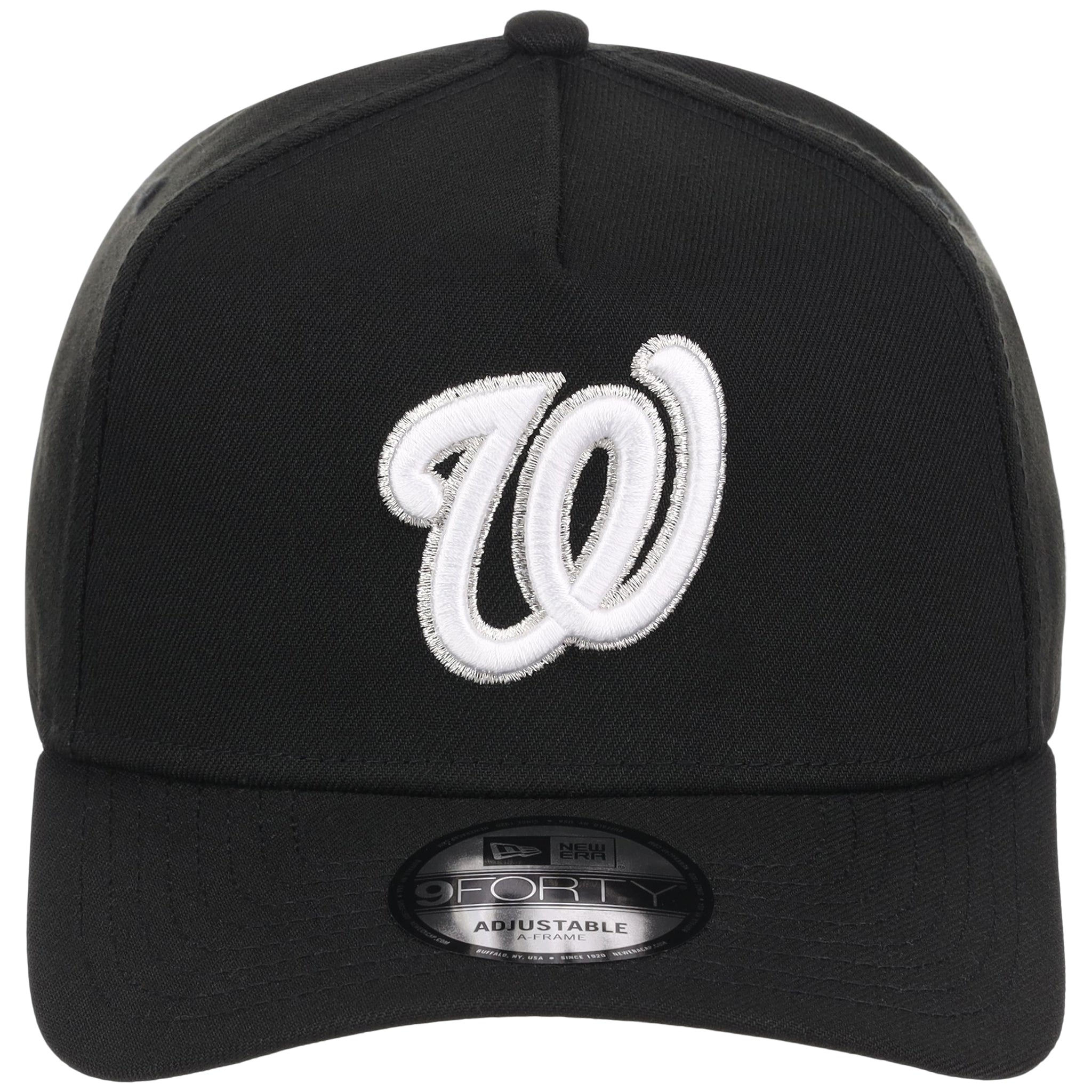 Washington Nationals MLB Black x White FASHION CORE New Era 9FORTY A-Frame