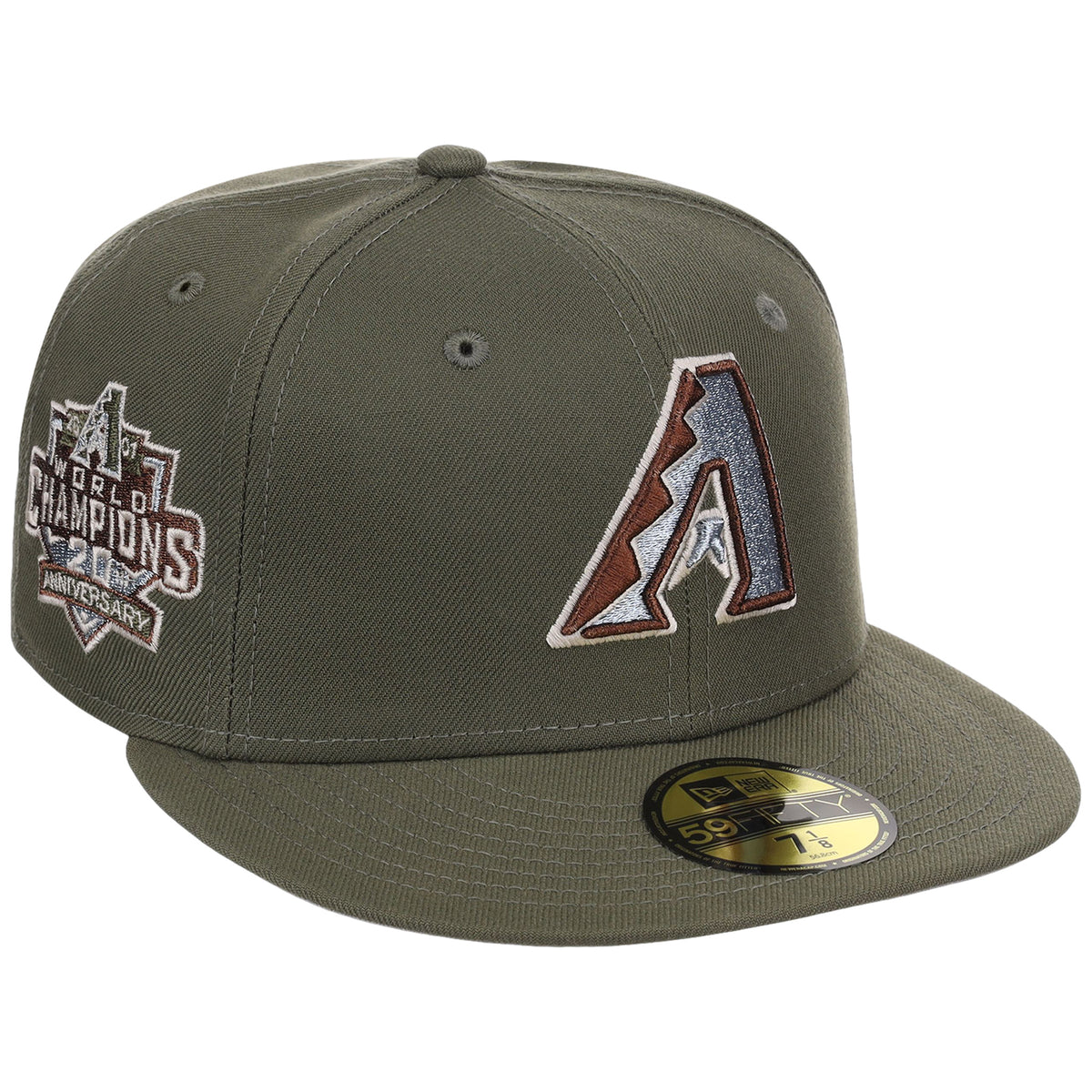 Arizona Diamondbacks MLB Olive Alloy New Era 59FIFTY
