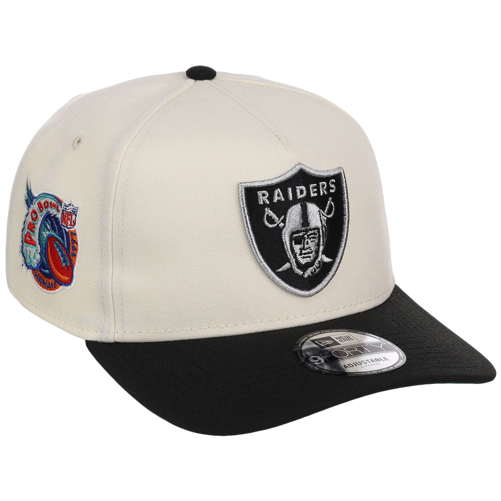 Las Vegas Raiders NFL Chrome OTC New Era 9FORTY A-Frame