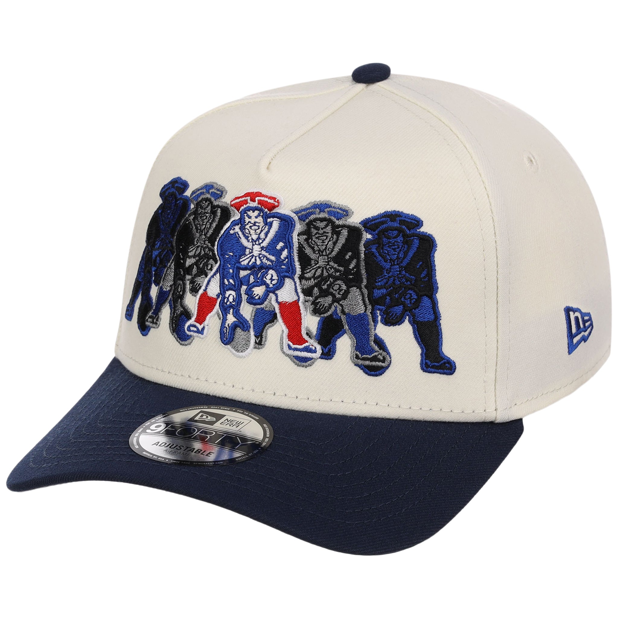 New England Patriots NFL Seismic New Era 9FORTY A-Frame