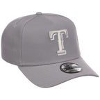 Texas Rangers MLB Gray x White FASHION CORE New Era 9FORTY A-Frame