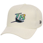 Tampa Bay Rays MLB Chrome Cord FASHION CORE New Era 9FORTY A-Frame