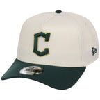 Cleveland Guardians MLB Chrome x Dark Green FASHION CORE New Era 9FORTY A-Frame