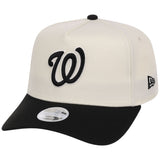 Washington Nationals Women's New Era 9FORTY Chrome x Black A-Frame