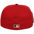 Atlanta Braves Peach Drip Atlanta Crown the City New Era 59FIFTY
