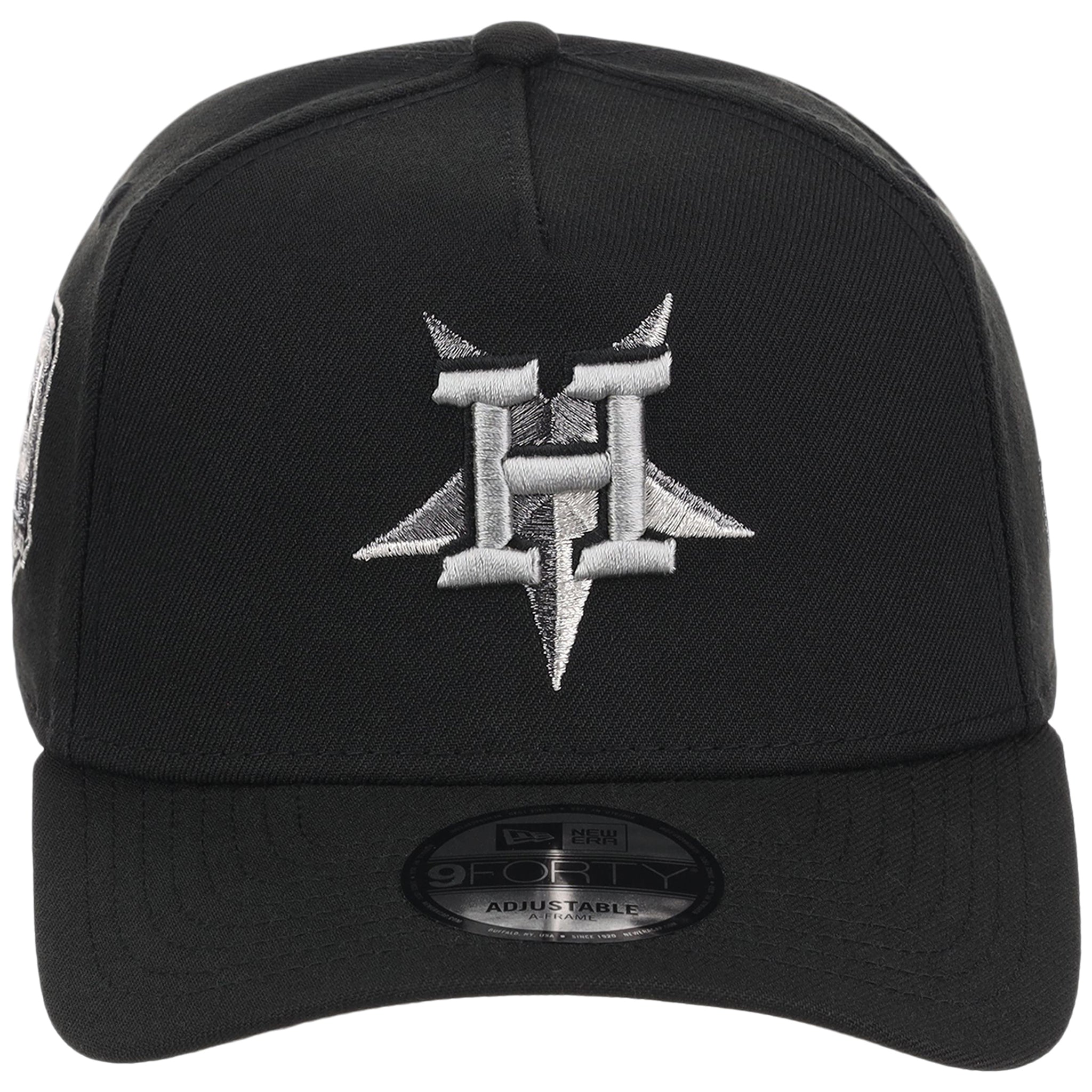 Houston Astros MLB Flipmode 2.0 Liquid Titanium New Era 9FORTY A-Frame (Black/Black/Gray)