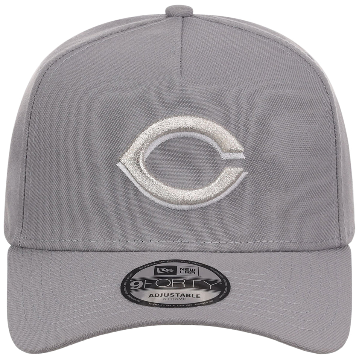 Cincinnati Reds MLB Gray x White FASHION CORE New Era 9FORTY A-Frame