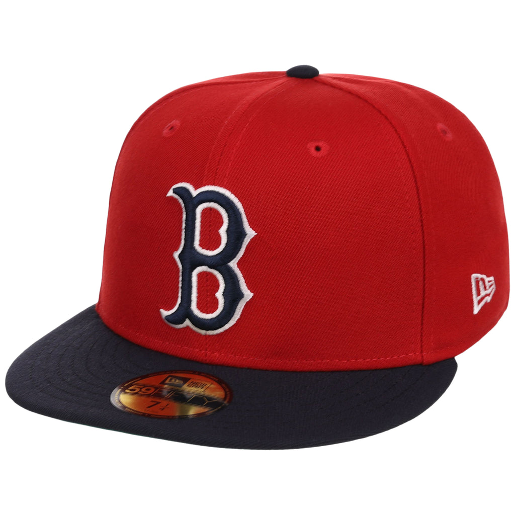 Boston Red Sox MLB Cooperstown Authentic Collection New Era 59FIFTY (Red/Navy)