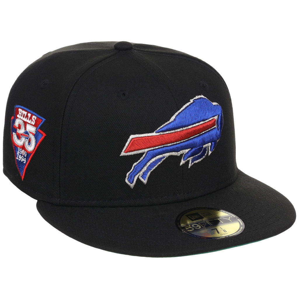 Buffalo Bills NFL Black Dome New Era 59FIFTY