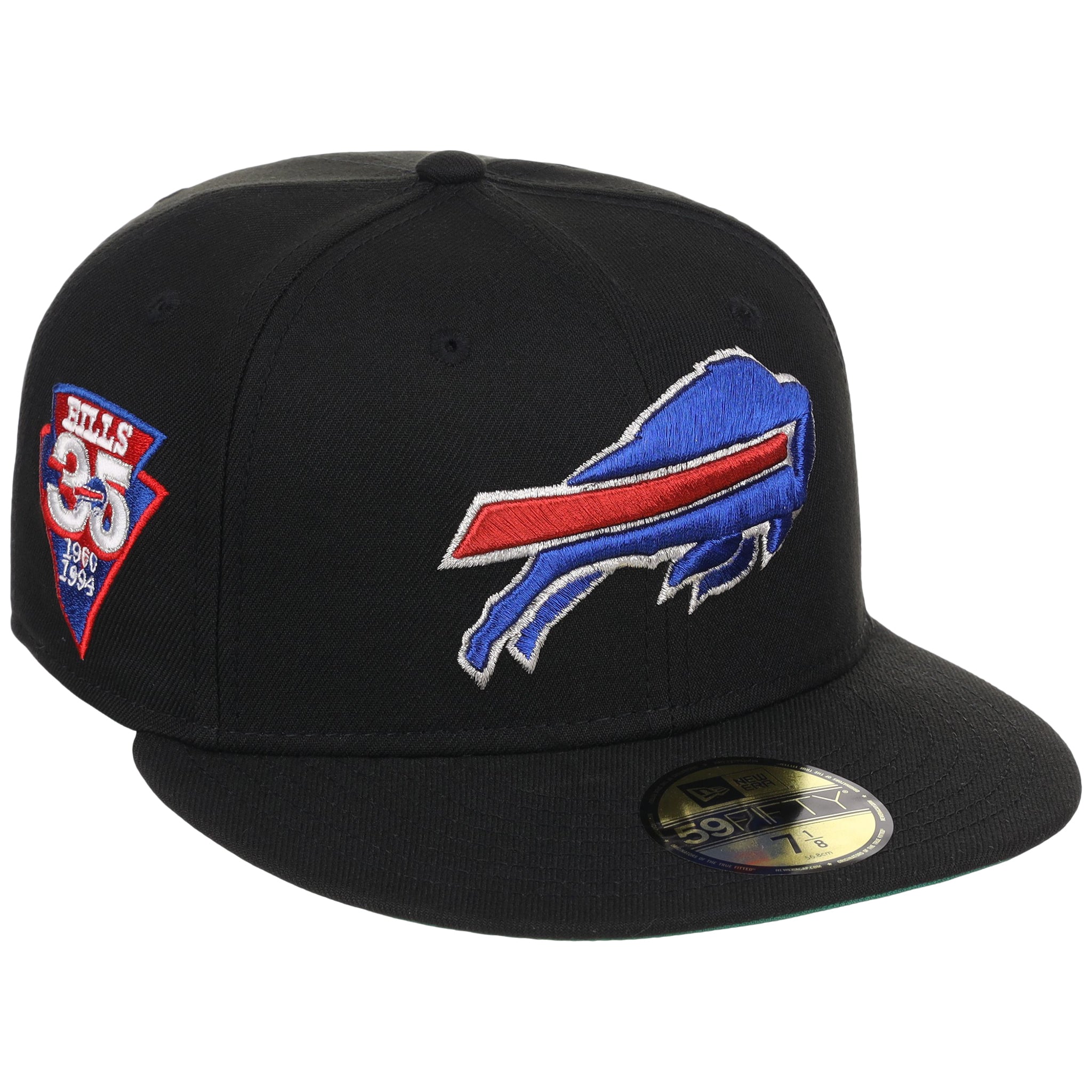 Buffalo Bills NFL Black Dome New Era 59FIFTY