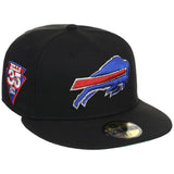 Buffalo Bills NFL Black Dome New Era 59FIFTY
