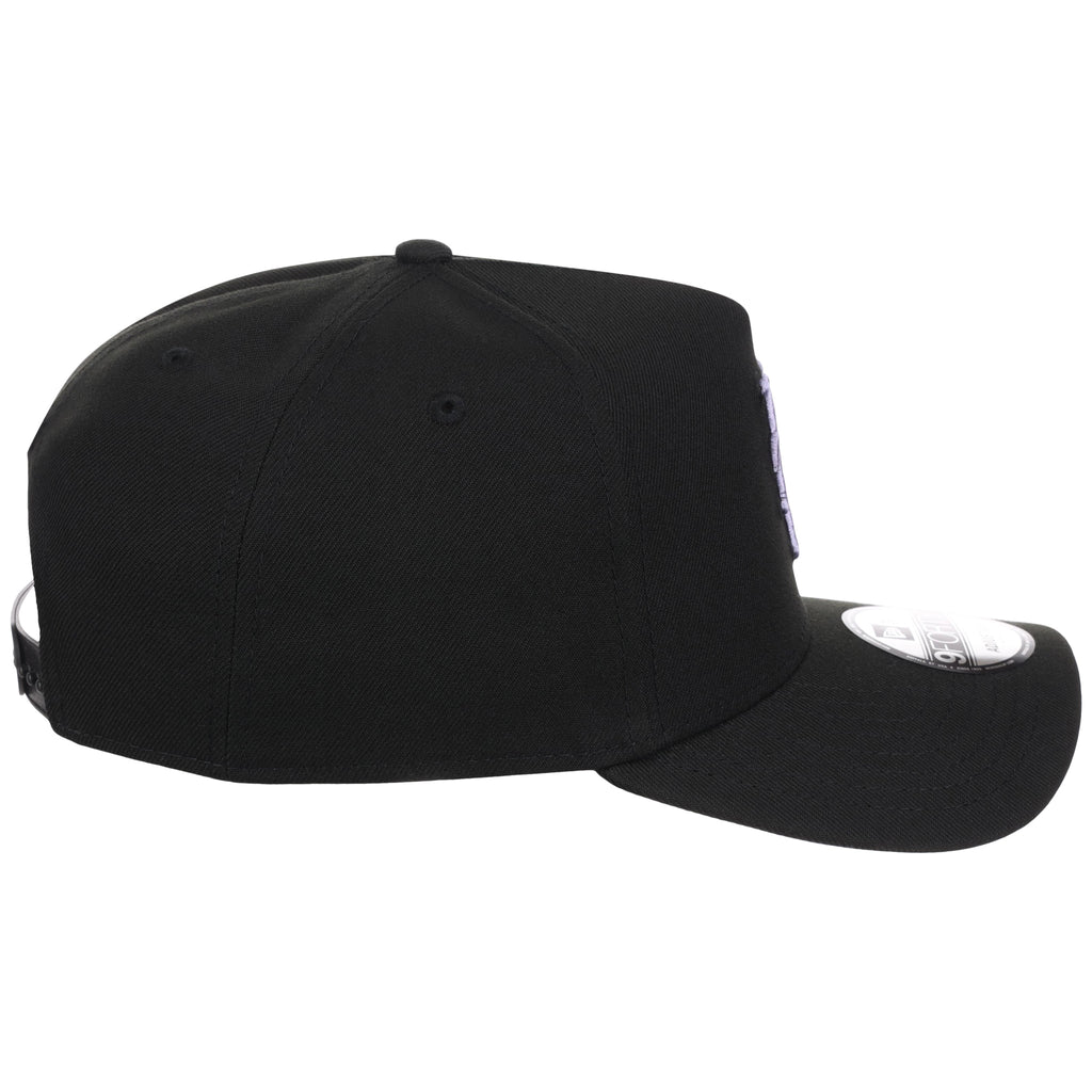 New York Mets MLB Black x Lavender FASHION CORE New Era 9FORTY A-Frame