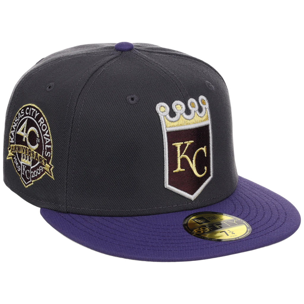Kansas City Royals MLB Midnight Orchid New Era 59FIFTY