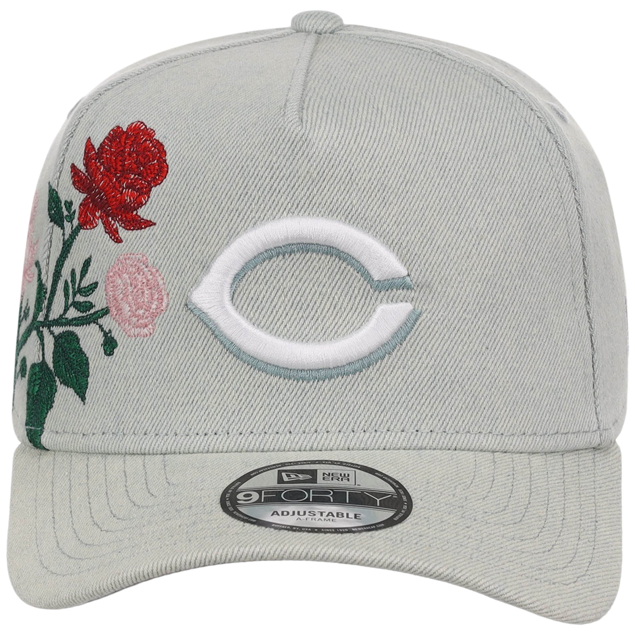 Cincinnati Reds MLB Denim Flower New Era 9FORTY