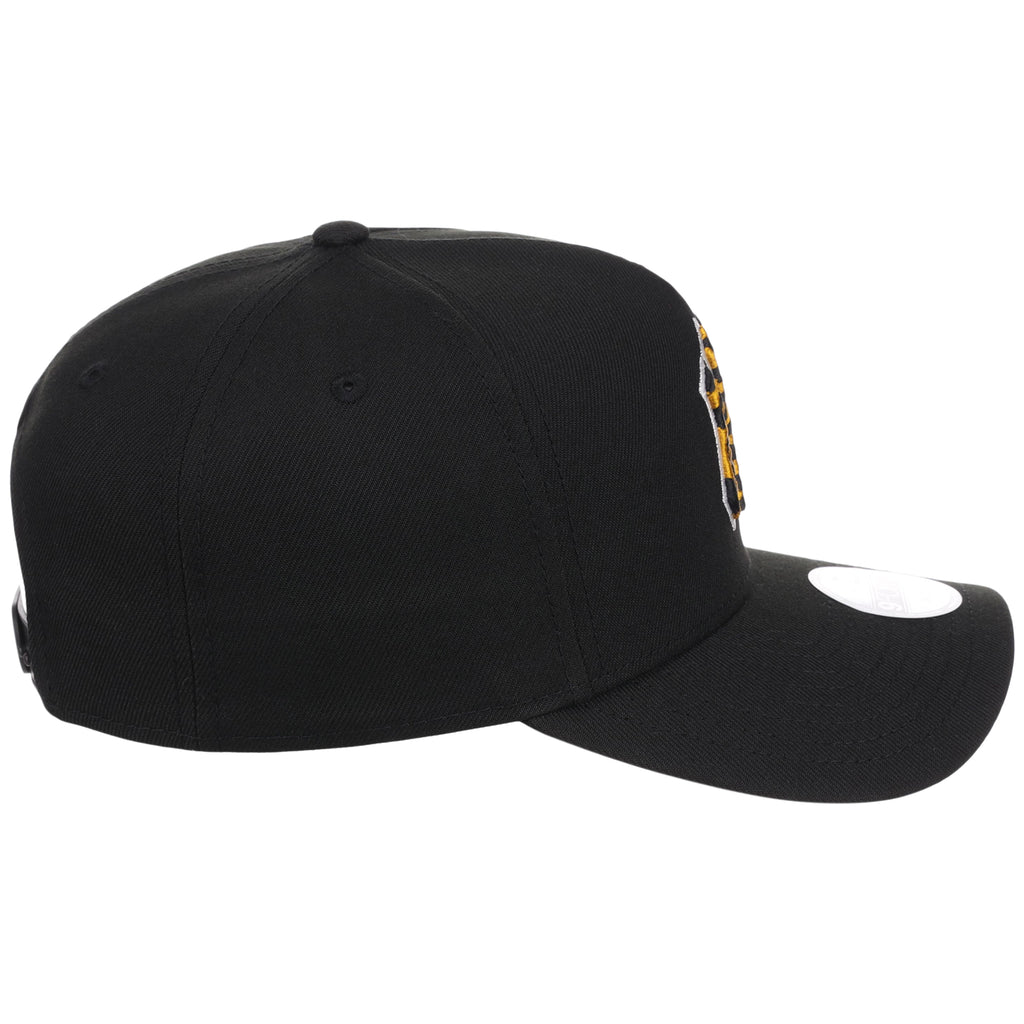 New York Yankees Women's New Era 9FORTY Black x Cheetah A-Frame