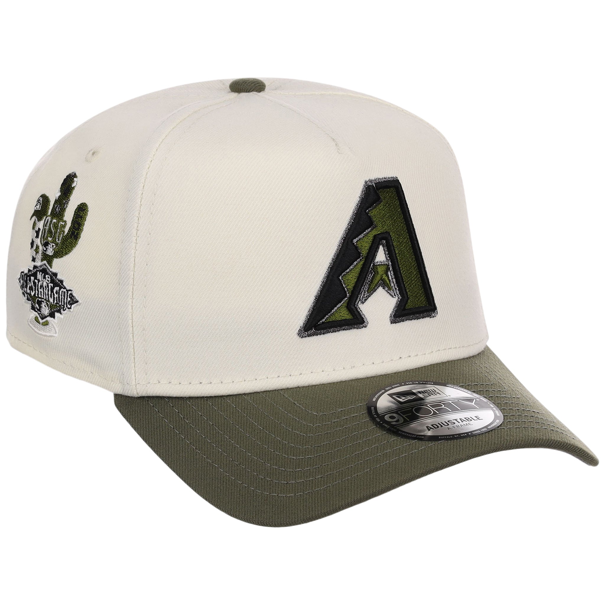 Arizona Diamondbacks MLB Chrome Olive New Era 9FORTY