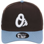 Baltimore Orioles MLB Driftwood Fade New Era 9FORTY A-Frame