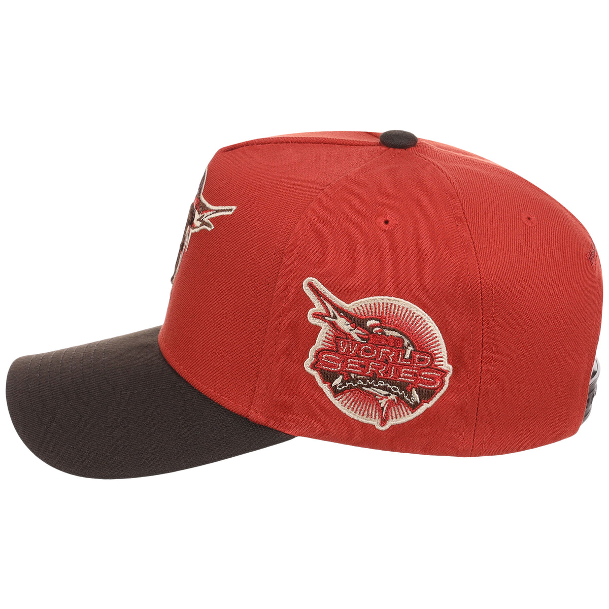 Florida Marlins MLB Brown Stone Heat Mitcell & Ness Pro Pinch