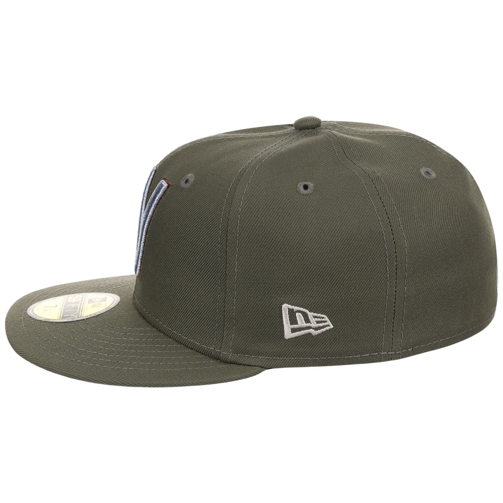 Washington Nationals MLB Olive Alloy New Era 59FIFTY