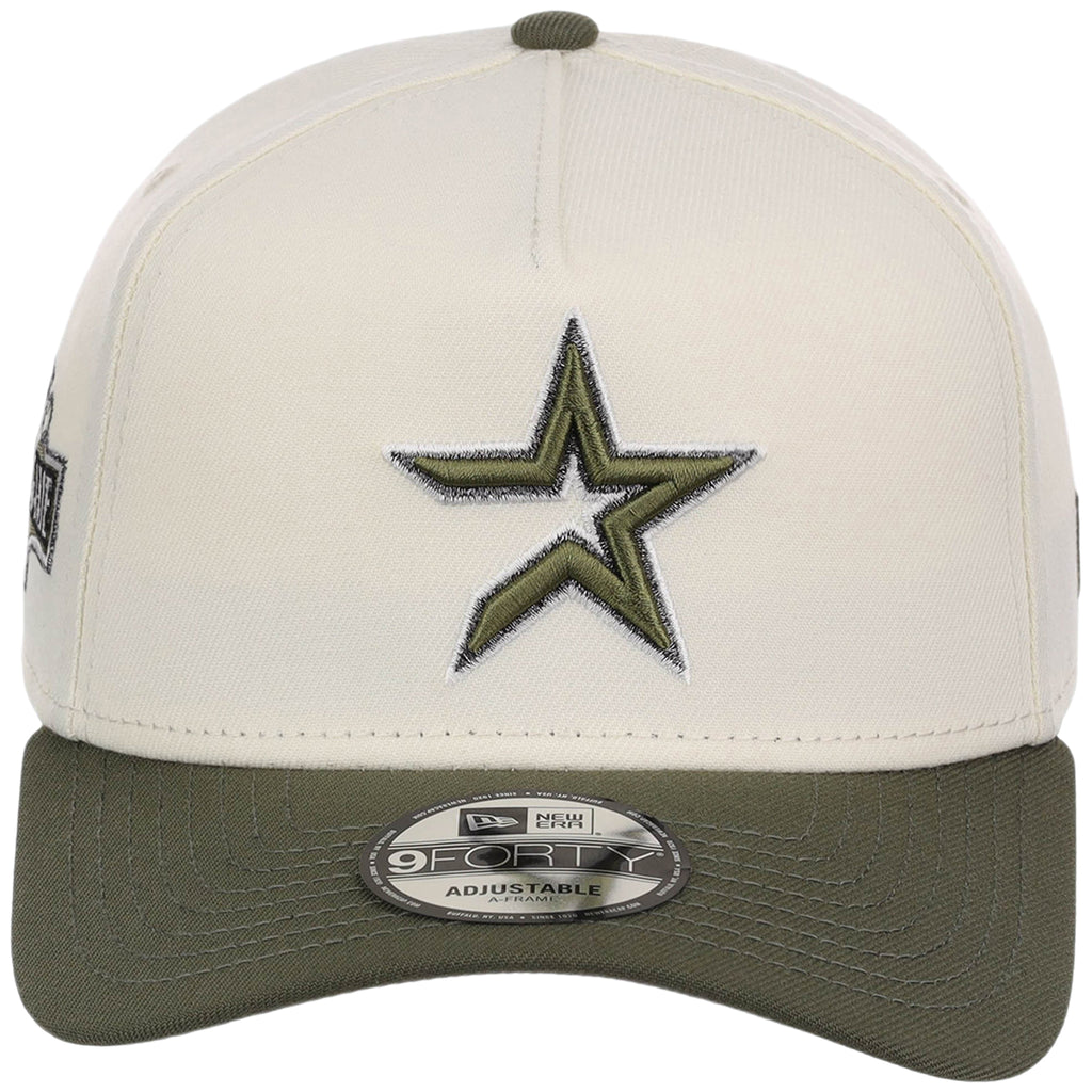 Houston Astros MLB Chrome Olive New Era 9FORTY