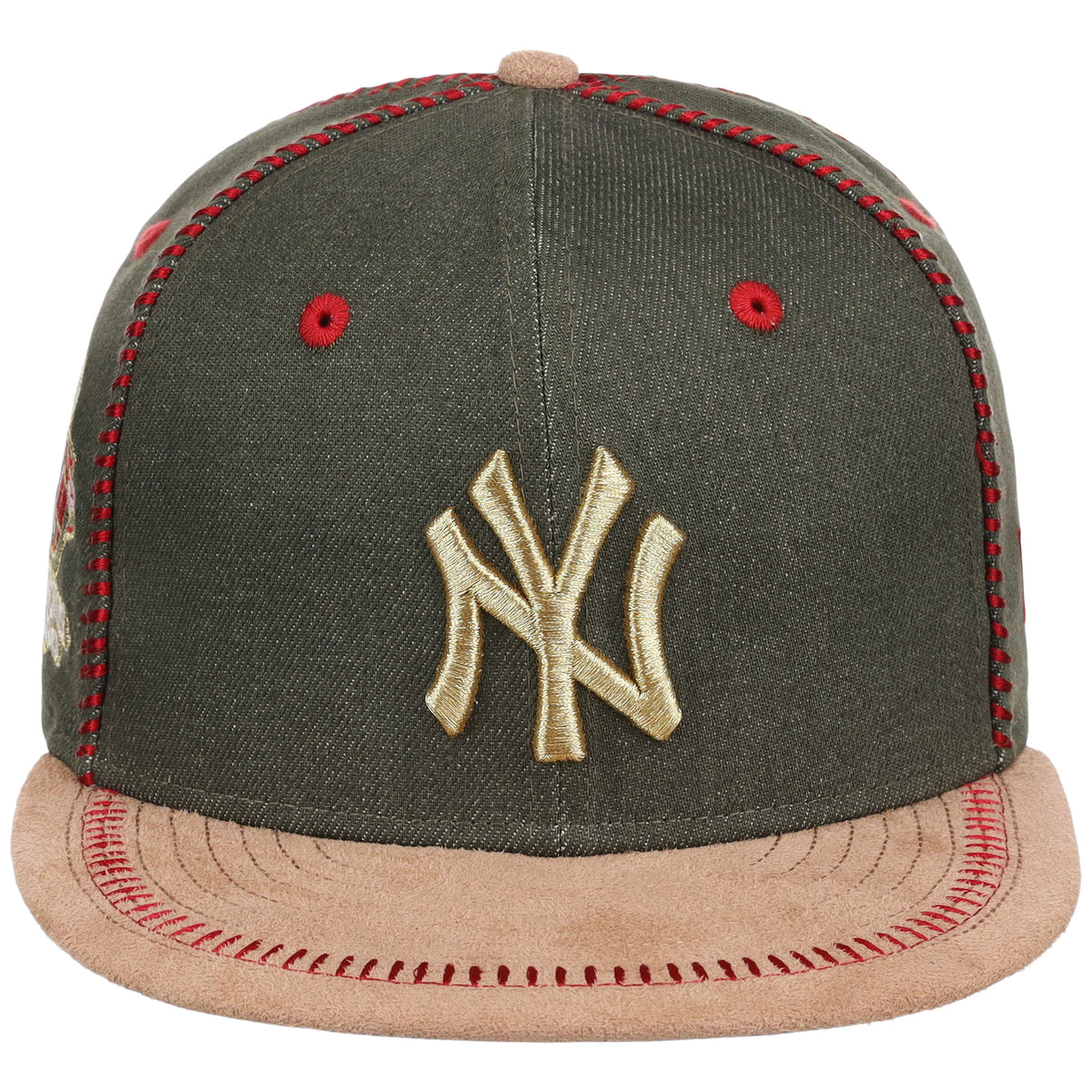 New York Yankees Michael Rainey Jr. x New York Yankees “With Love” New Era Collection - Olive New Era 59FIFTY