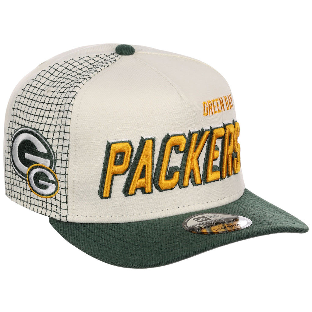 Green Bay Packers NFL Gridlock New Era 9FIFTY A-Frame