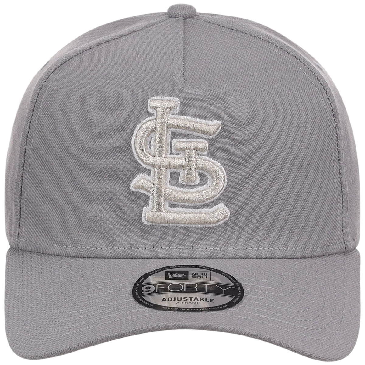 St. Louis Cardinals MLB Gray x White FASHION CORE New Era 9FORTY A-Frame