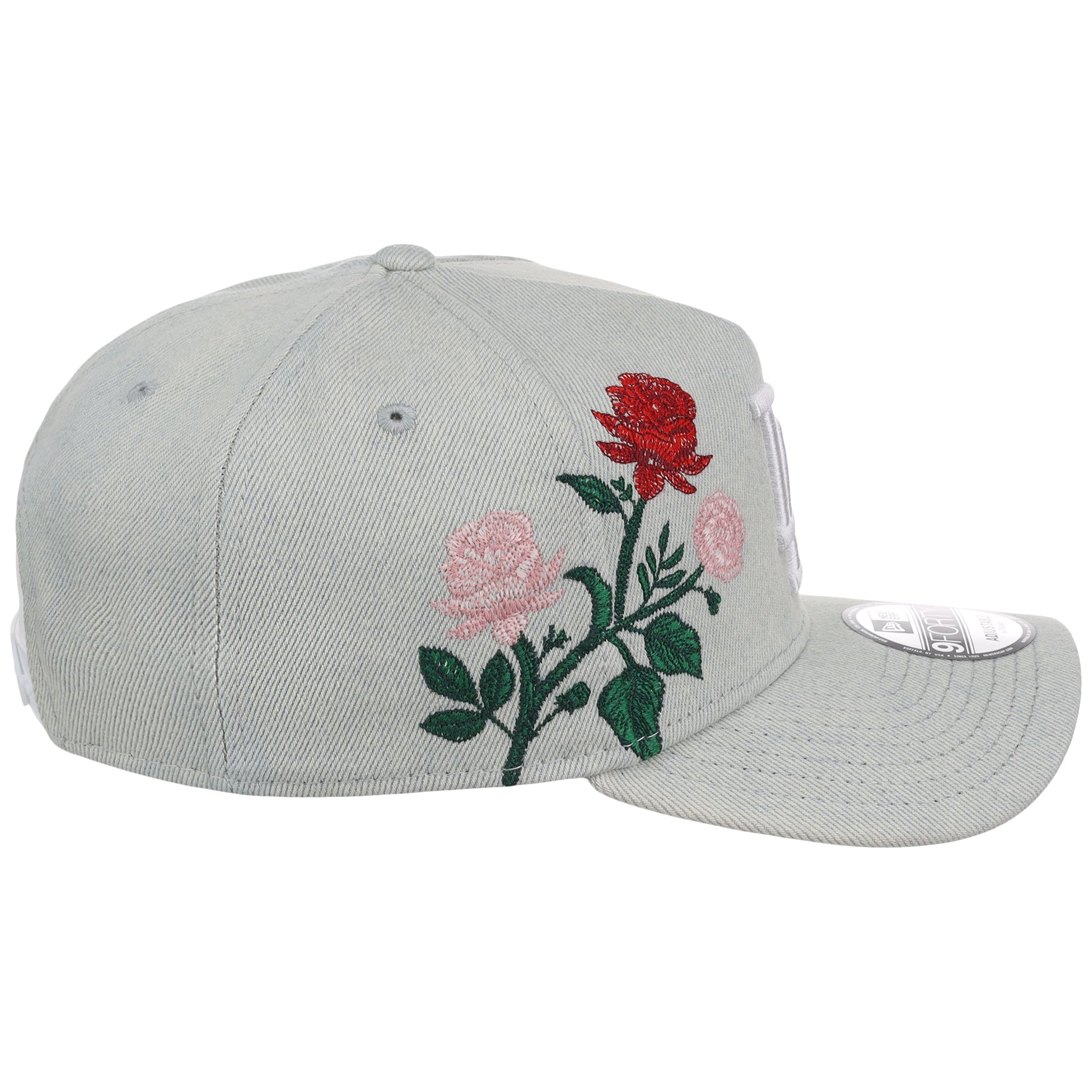 Los Angeles Dodgers MLB Denim Flower New Era 9FORTY